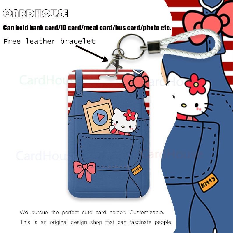 

( CardHouse ) ID CARD HOLDER HelloKitty funny LT07 Tempat Kartu Photocard Photo Card KARTUN