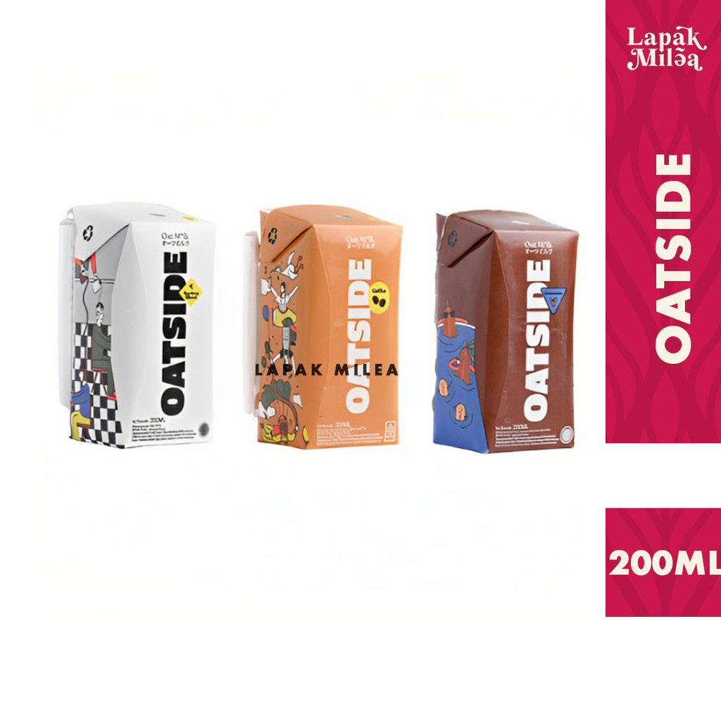 

Oatside Oat Milk Barista Blend Chocolate Coffee Choco Malt 200ml