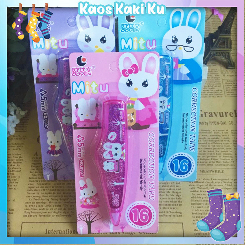 

Tipe X Roll Correction Warna Warni 6M Transparan