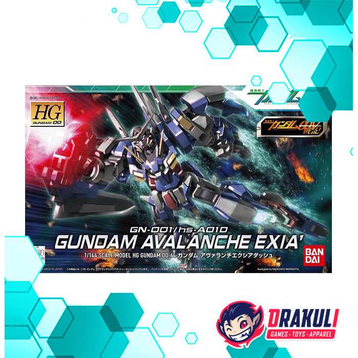 BANDAI Plamo HG Gundam Avalanche Exia Dash