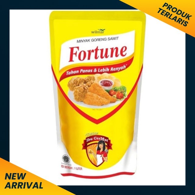 

READY MINYAK GORENG FORTUNE 1 LITER BELI