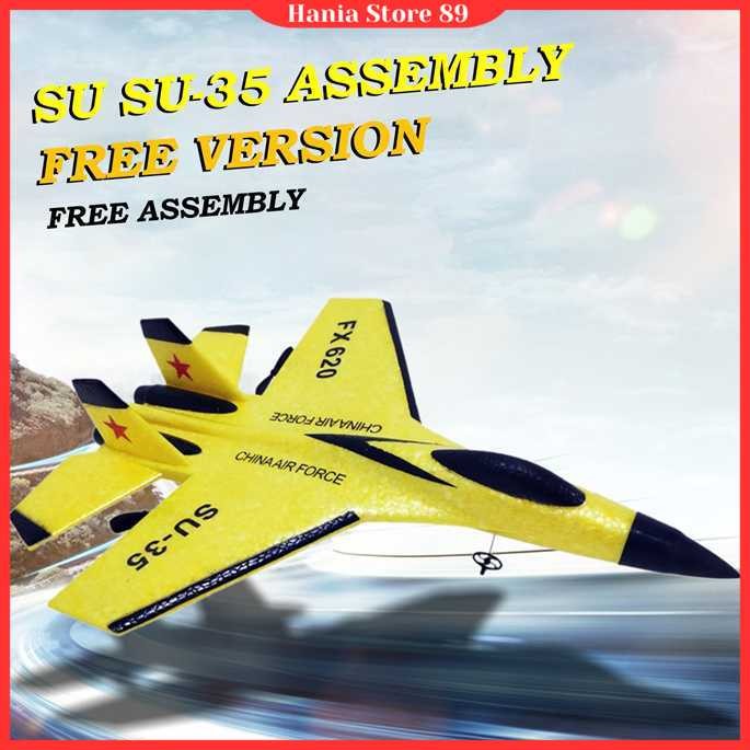 Pesawat Terbang Remote Control Glider Foam 2.4G RC - FX-620