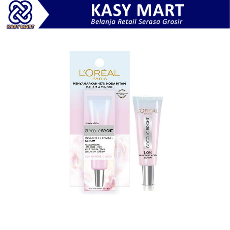 Serum Wajah Loreal Paris Glycolic Bright 7.5  ML