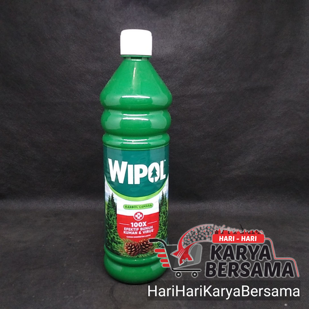 WIPOL KARBOL CEMARA BOTOL 750ML