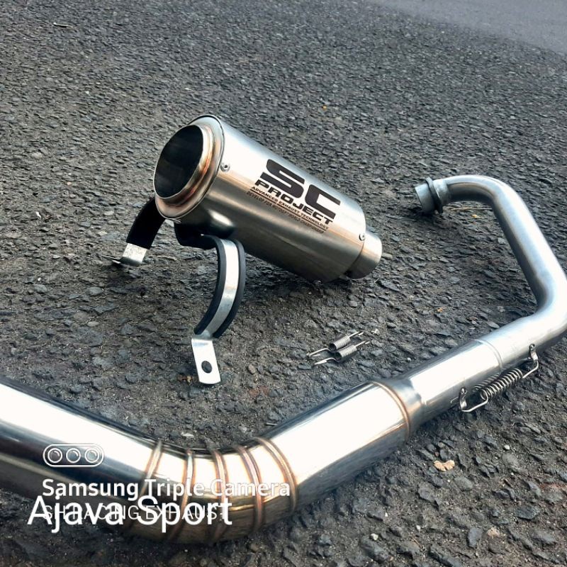 knalpot racing SC Project R 15 v2 / v3