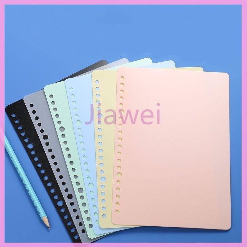 

Jiawei Cover Sampul Loose Leaf Bahan Mika Tebal Buram Untuk Binder Ukuran A5/B5