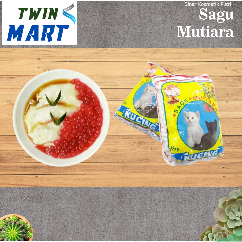 

Sagu Mutiara Cap Kucing / Kemasan 100 gr