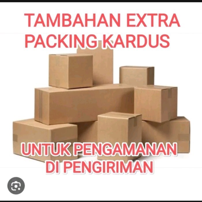 

kardus Tambahan extra packing kardus untuk barang yang sekiranya mudah pecah