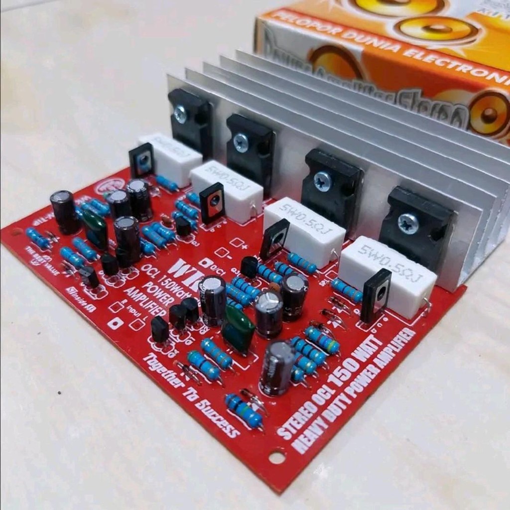 DRIVER POWER 150WATT STEREO plus final 2995/3055 Amplifier