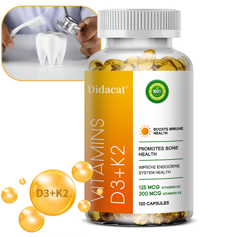 Suplemen Lansia Osteoporosis Kesehatan Tulang Kalsium Vitamin D3+K2