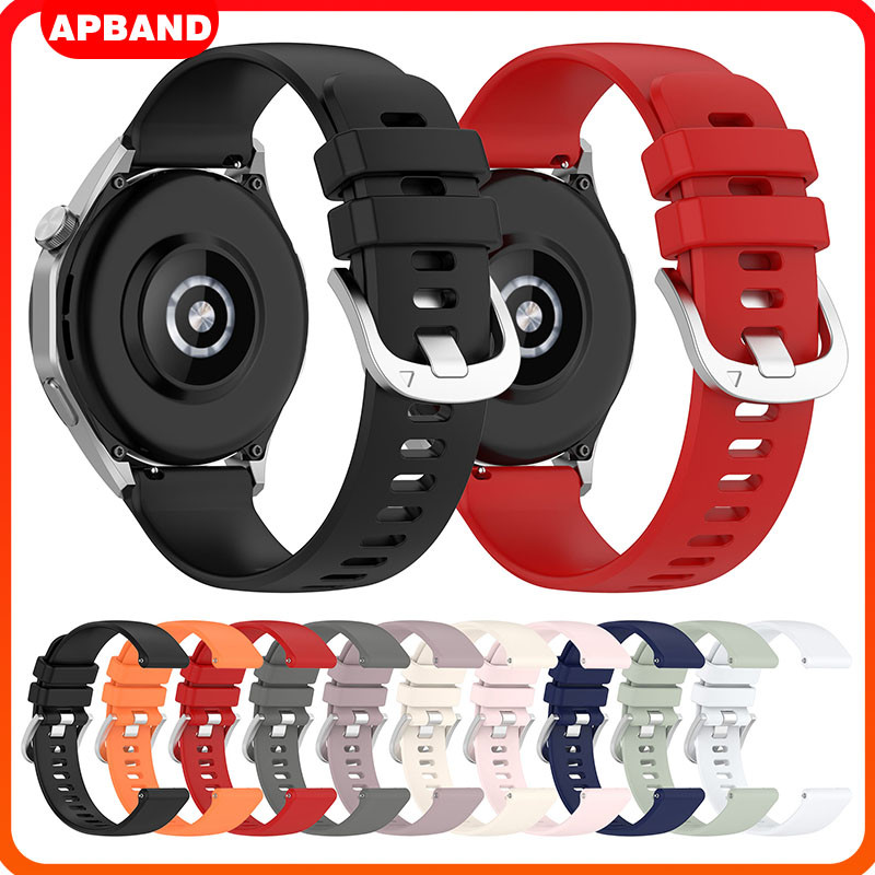 18mm 20mm 22mm Quick Release Silicone Strap for Samsung Galaxy Watch FE 7 6 5 4 Sport Rubber Band Ta