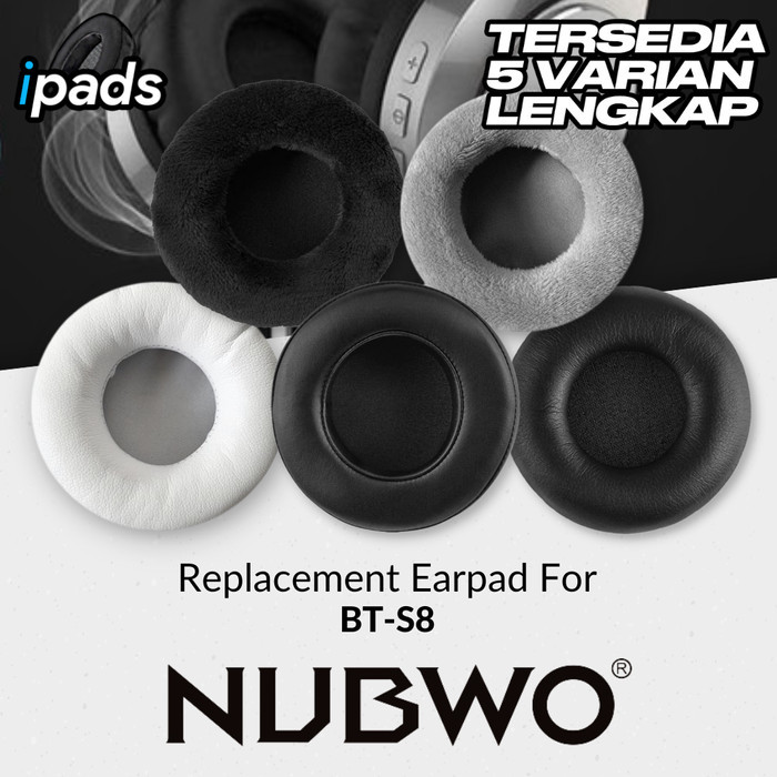 Earcup Earpad Ear Cushion Nubwo BT S8 S 8 Busa Bantalan Foam