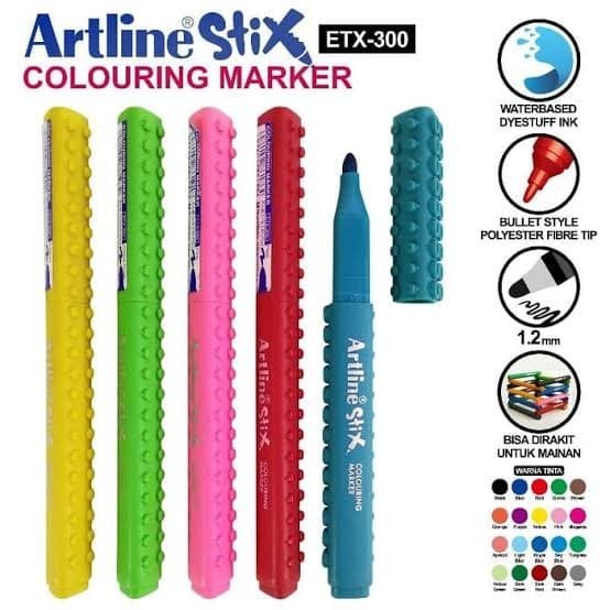 

Colouring Marker Artline Stix ETX-300