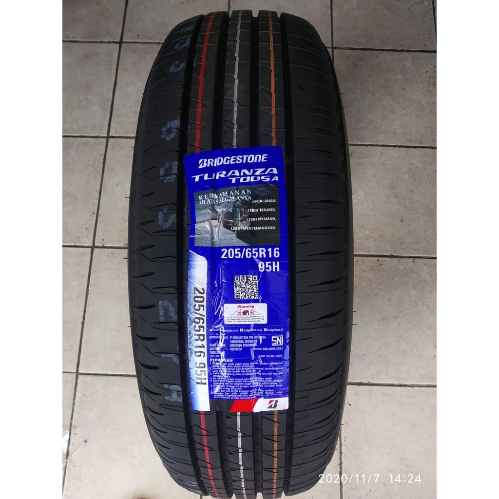 205/65 R16 Bridgestone Turanza T005A - Ban Mobil Innova Reborn
