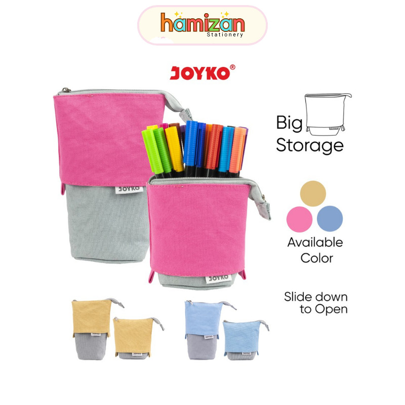 

Zipper Pencil Case Sleting / Tempat pensil PC-5007 / Kotak Pensil dapat menjadi Desk Set / Pensil Case kain jumbo Kotak Tempat Pensil Pencil Case Joyko PC-5007 Murah Berkualitas