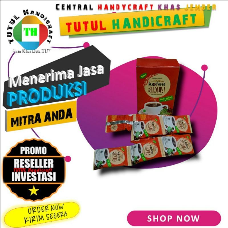 

IMRON PRIBADI KOPI BIKLA KOPI JANTA Kopi Herbal Alami BOX 20 SACHET