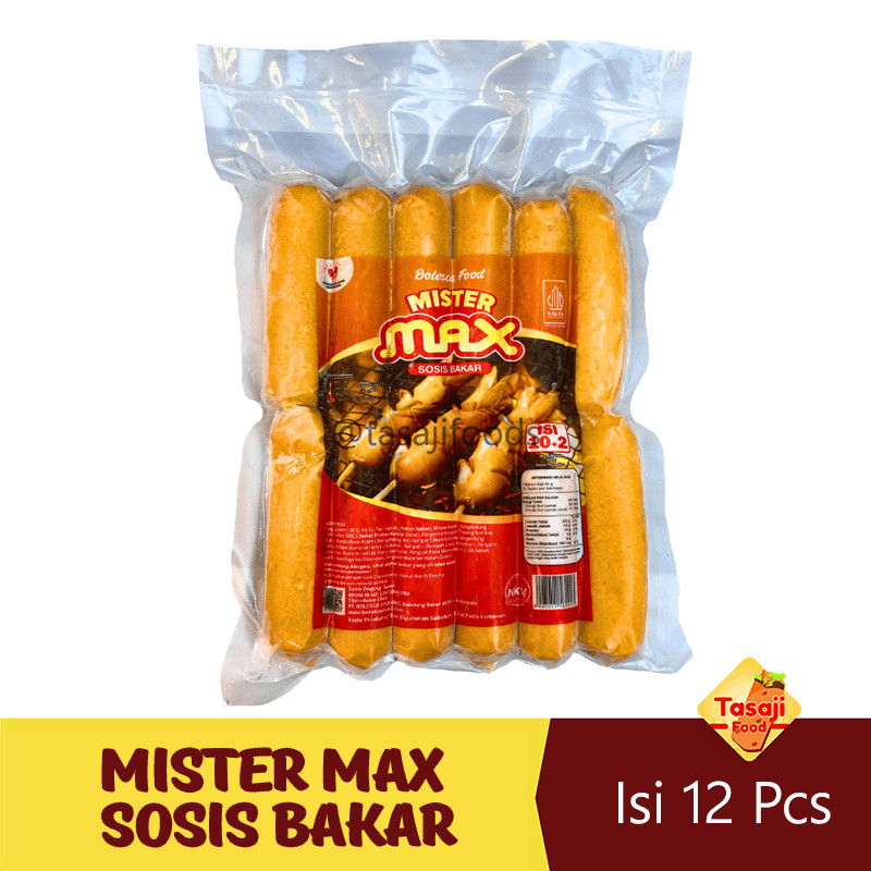 

Mister MAX Sosis Bakar isi 10 + 2 500gr