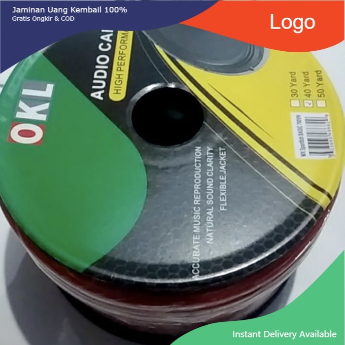Kabel power audio accu strum 8 AWG 40 yard 1 roll Tasya_Variasi_Mobil