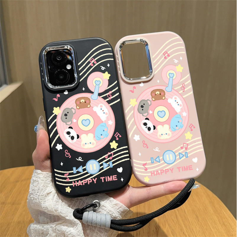 Casing Cocok untuk OPPO A15 A15S A16 A16S A54S A17 A3S A53 A32 A9 A5 A74 2020 A53S A33 A11S A54 A55 