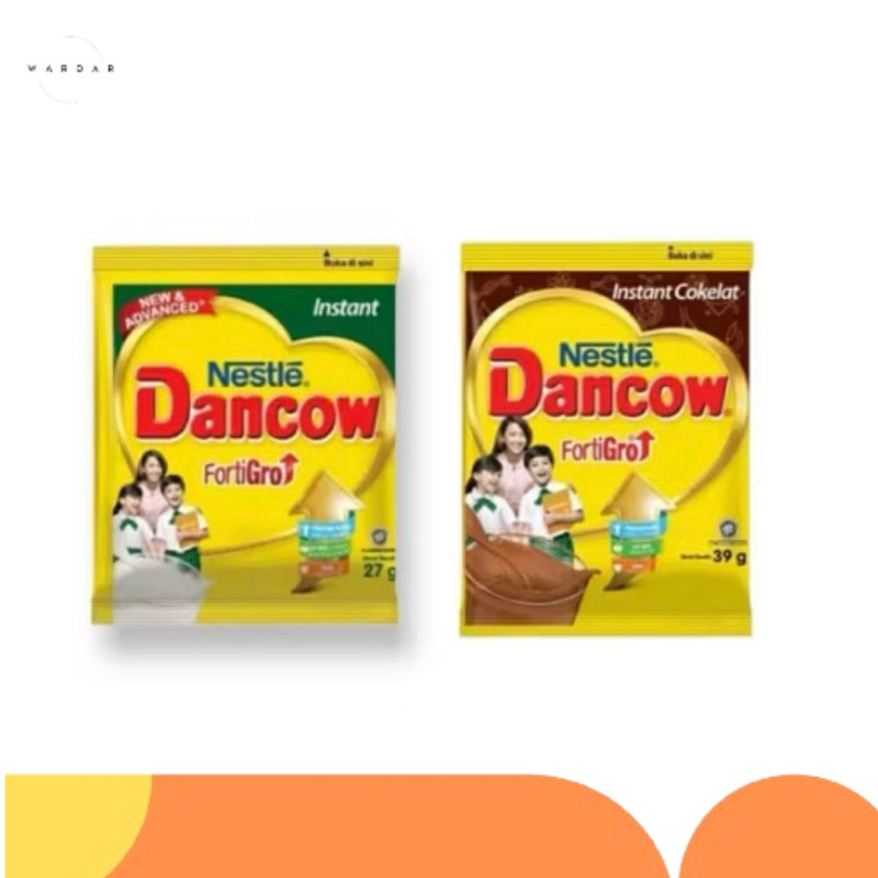 

[PROMO] DANCOW Fortigro Sachet Putih Coklat 1renceng