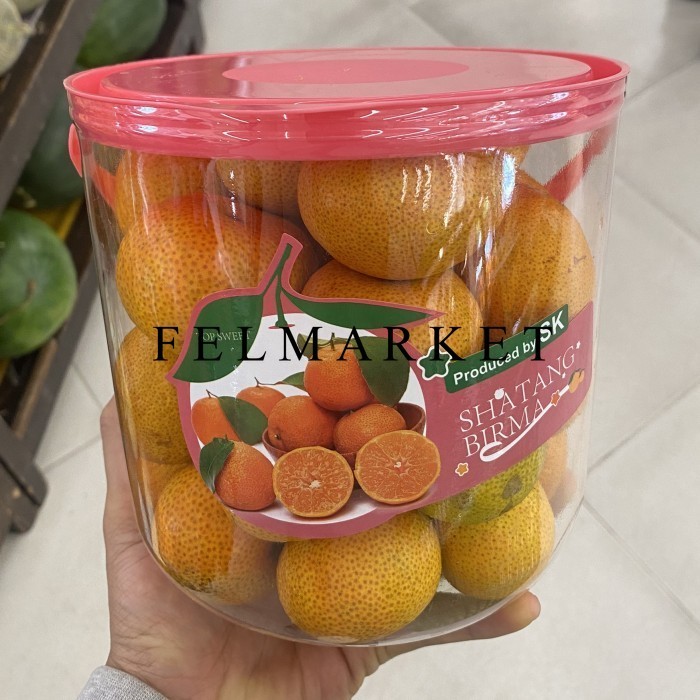 

Jeruk Shantang Birma Toples Manis Tanpa Biji / Buan Jeruk Shantang Birma / Toples