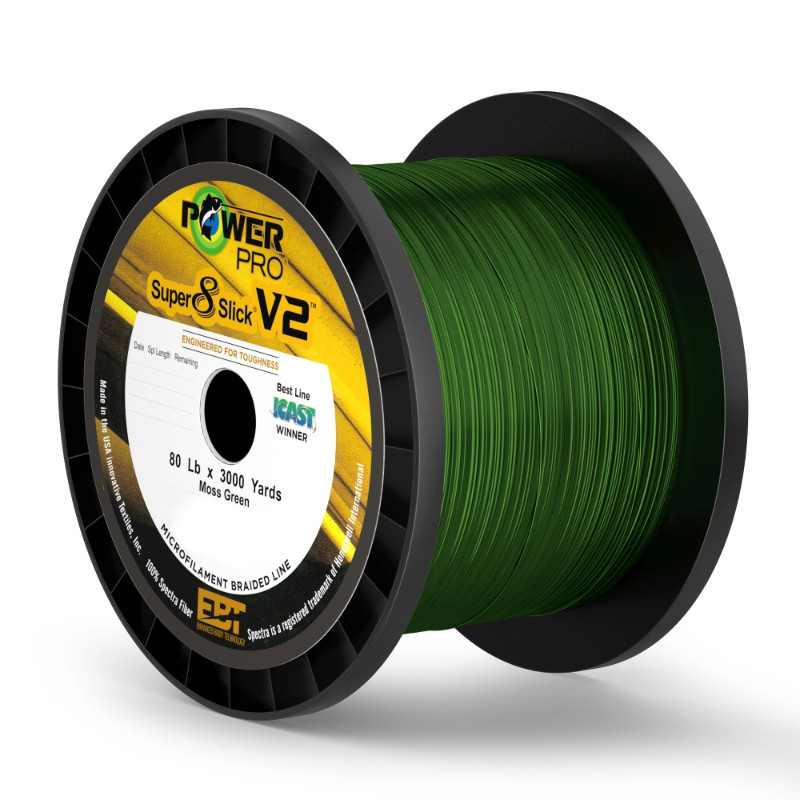 3000YDS POWER PRO SSV2 Braided Fishing Line 8 Strands Multifilament USA Carp Fishing Multifunction P