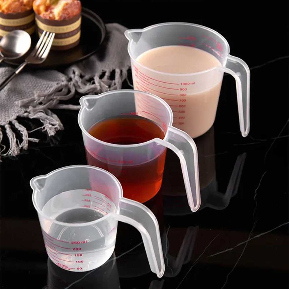 

Gelas Ukur Takaran Plastik Measuring Cup OZ 250ml/500ml/1L 3 PCS