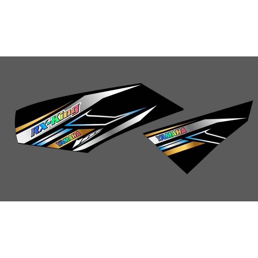 Striping Transparan Hologram RX KING CUSTOM