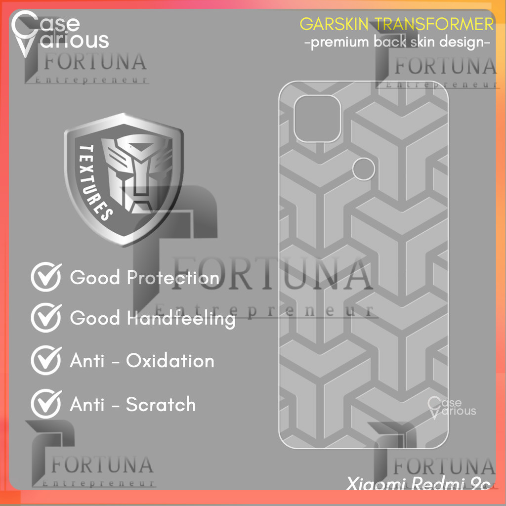 COD+GRATIS ONGKIR Skin Xiaomi Redmi 9c Pelindung Belakang Hp Anti Jamur Motif Transformers