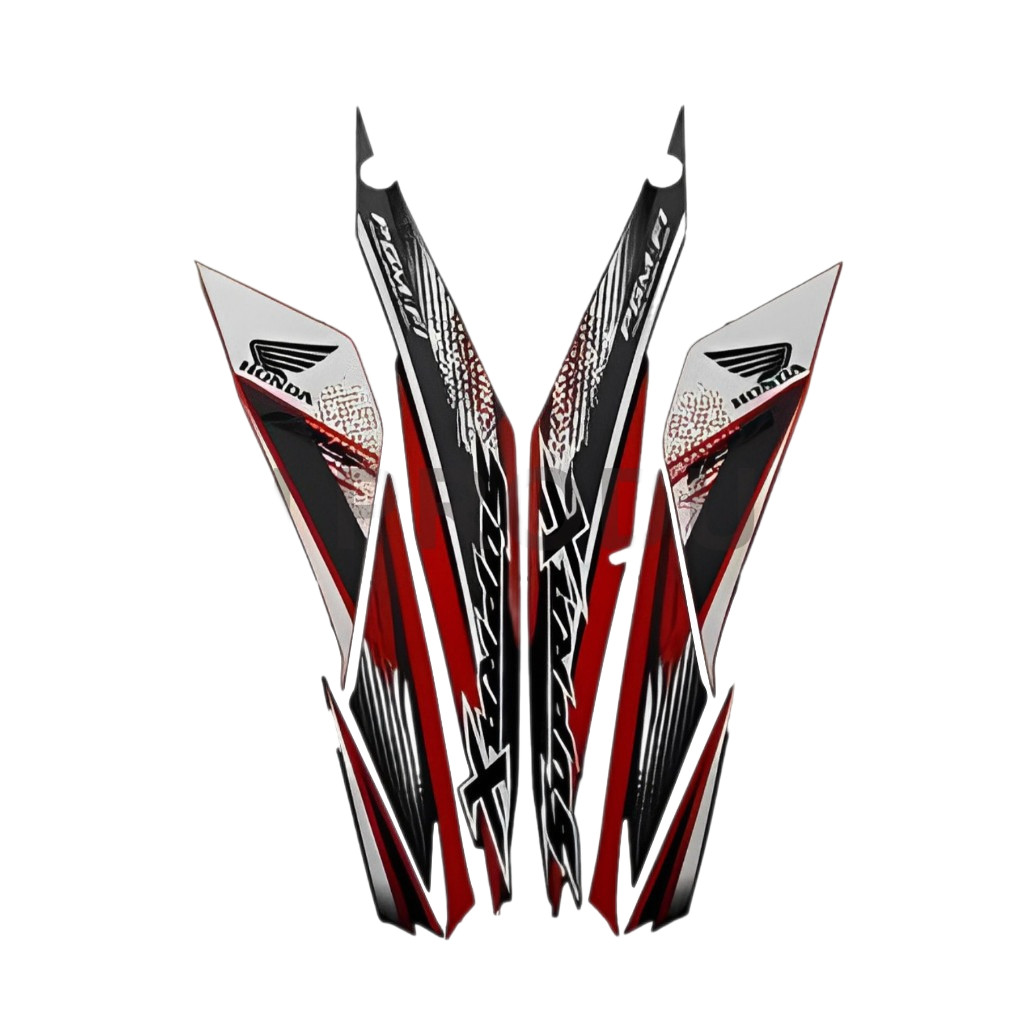 STIKER STRIPING STANDART SUPRA X 125 FI 2019- LIS STIKER SUPRA X 125 2019 Termurah&Terlaris