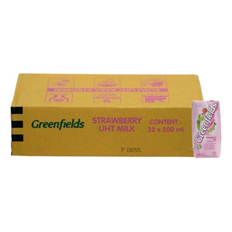 

Greenfields Susu UHT Strawberry 1 Karton (32x200ml)