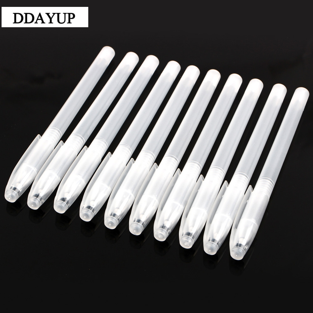

10Pcs/lot High quality Single-Function Empty Pen Shell Gel Pen PP transparent Brush Pen Stationery Office