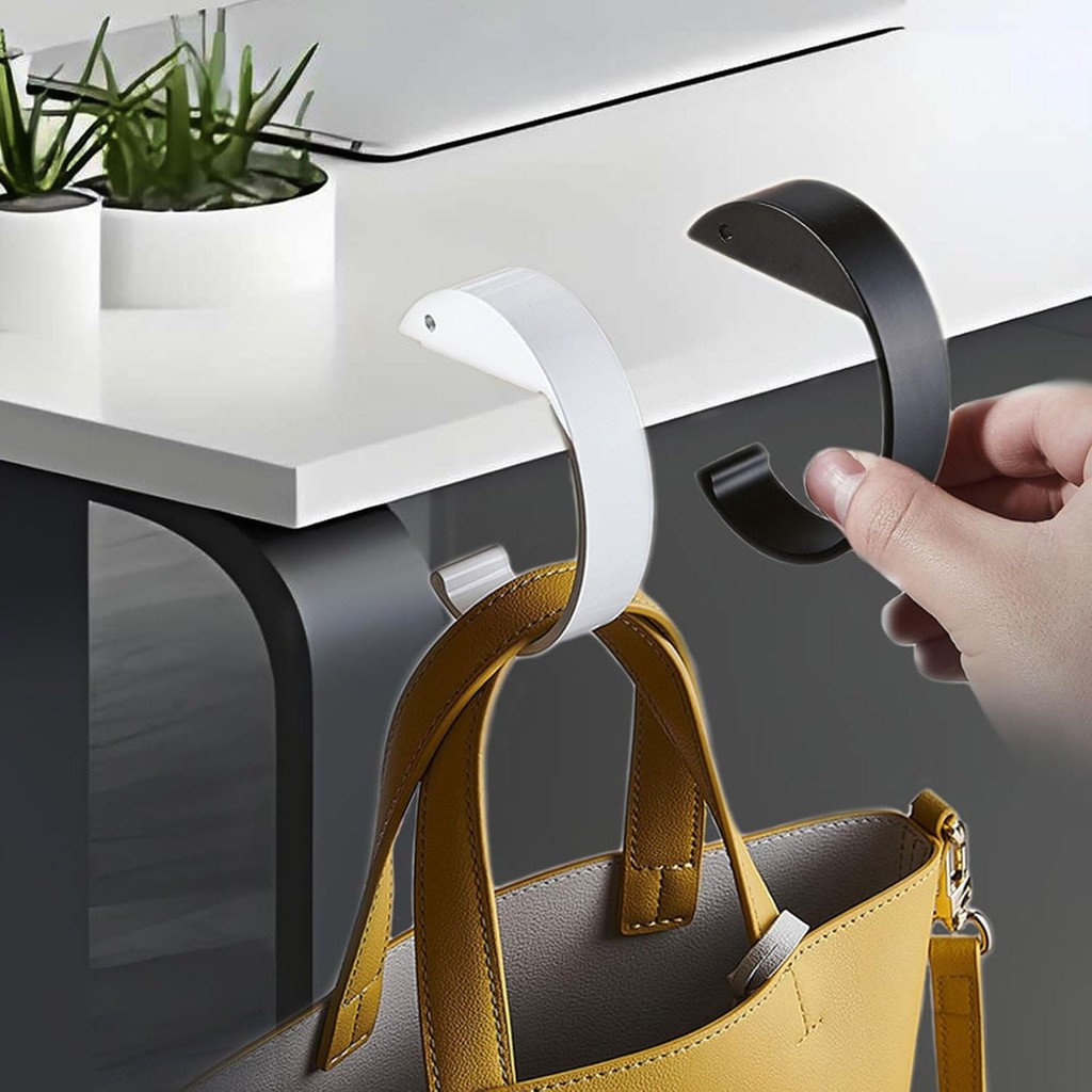 

Purse Hook Handbag Hook Holder Student Desk Hanger Table Holder for Table Storage Decor Women Bag Umbrellas Headphone Office