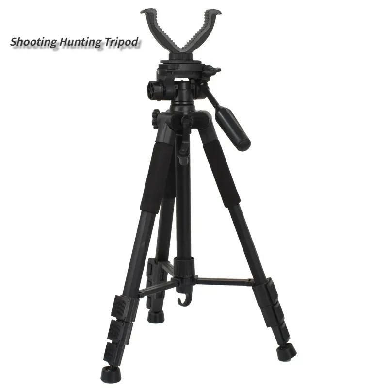 Shooting Hunting Tripod Professional Aluminum Shooting Stick Camera Adjustable Height Rest for Shoot