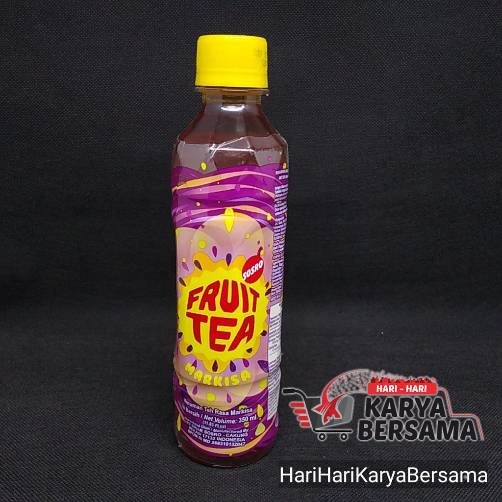 

MINUMAN RINGAN TEH FRUIT TEA MARKISA 350ML