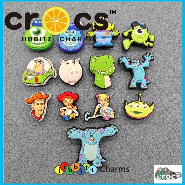 Jibbitz crocs charms Shoe Accessories Shoe Buckle Hole  Toy Story Cartoon Fun Decorative Buckle