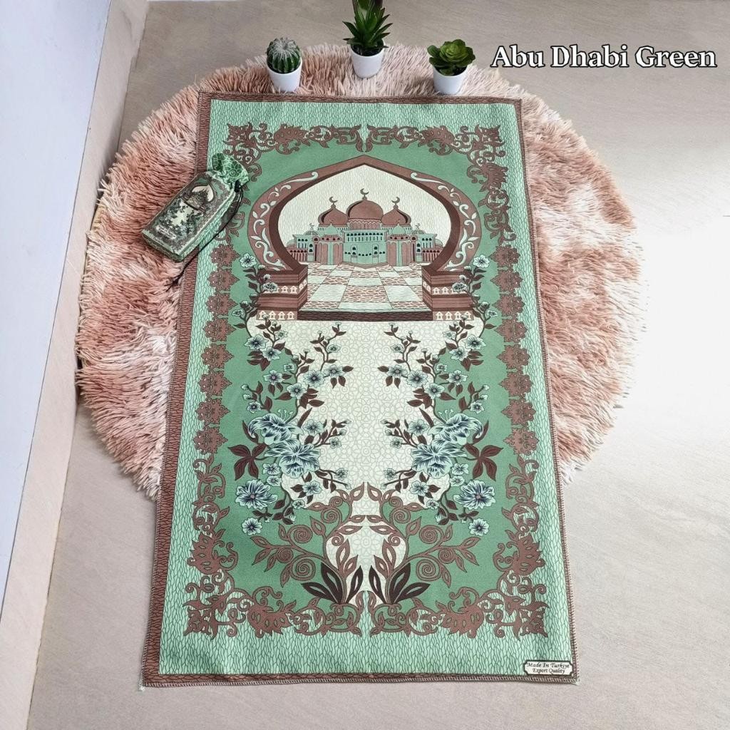 PROMO Sajadah Paket Grosir Serut Traveling Pouch 10 Pcs