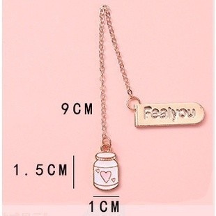 

Pembatas Buku Karakter Korean Ins Cartoon Metal Pendant Bookmark 609