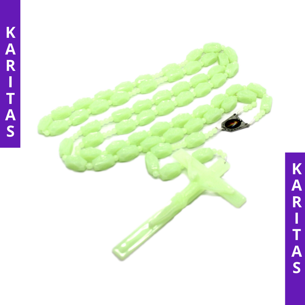 ROSARIO DINDING FOSFOR / ROSARIO GLOW IN THE DARK / ROSARIO BERKILAU DI GELAP / ROSARIO GEDE / ROSAR