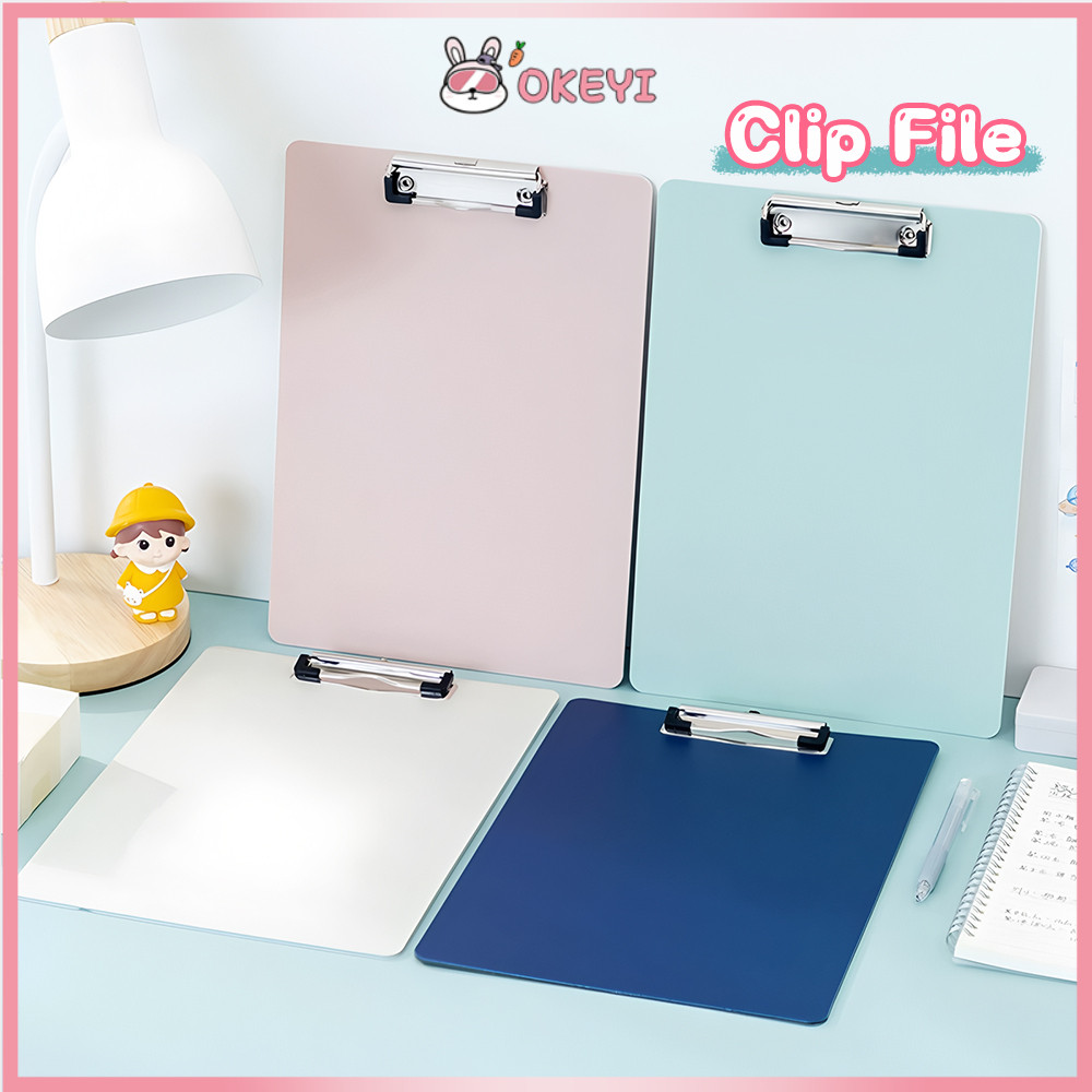 

OKEYI Papan Jalan A4 Papan Ujian Clipboard Cover File Organizer
