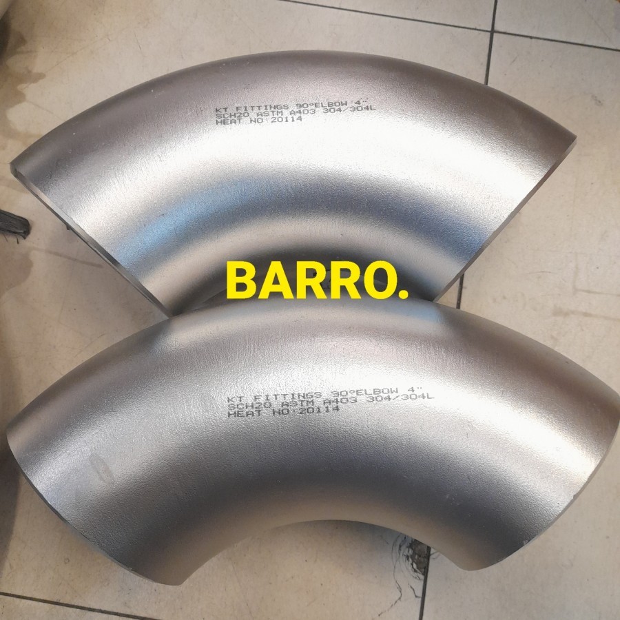 Elbow Las 12" SS316 Seamless sch 10 / sch 20 / sch 40 / sch 80 SS 316