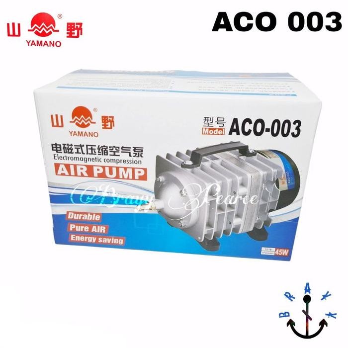 Mesin Gelembung Pompa Aerator kolam ikan Yamano ACO 003 - Watt