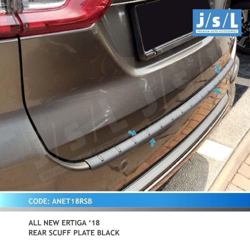 Ertiga 2018 2019 2020 2021 2022 2023 2024 Aksesoris Sill Plate Belakang JSL