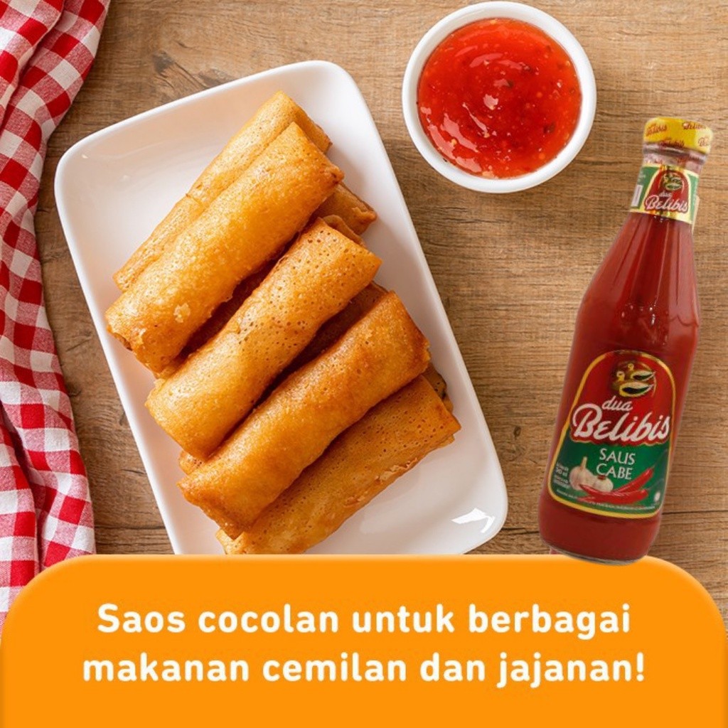 

allforyou_-undefined-Saos Sambal Dua Belibis Botol Kaca 340 ml