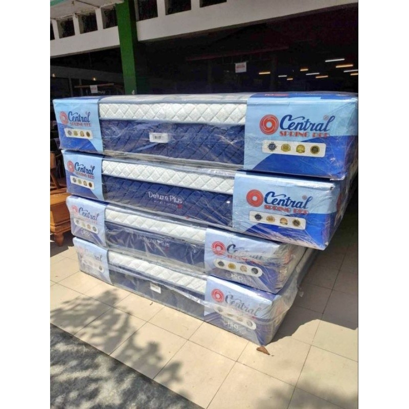 Kasur Springbed Central DELUXE PLUSH POCKET / Matras Deluxe Plush Poket / Kasur Central