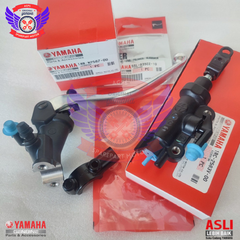 MASTER REM SET DEPAN BELAKANG BREMBO R1 R6 PNP RX KING NINJA R NINJA SS NINJA RR YAMAHA r15 NMAX