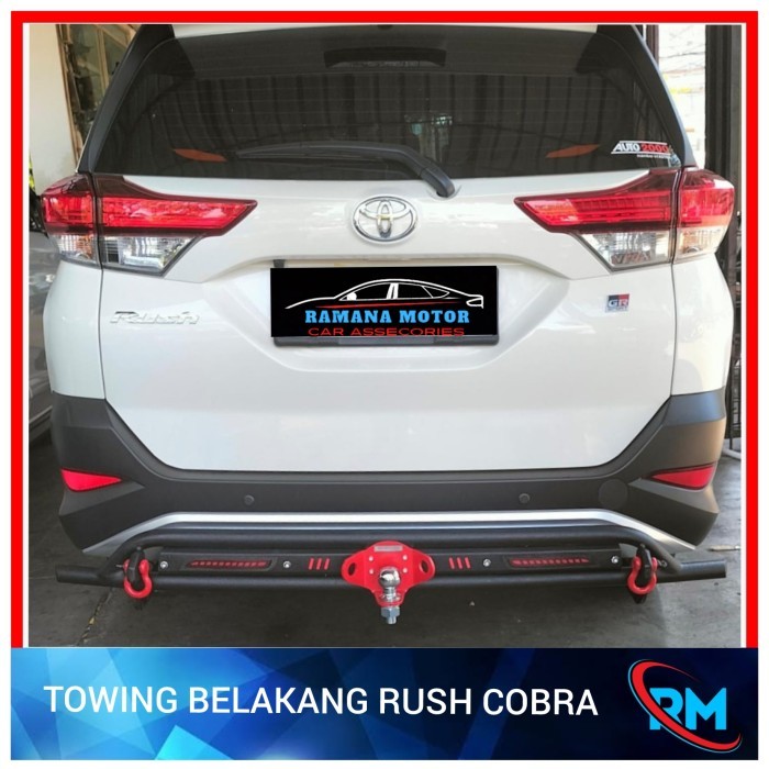 TOWING RUSH TERIOS ALL NEW COBRA PENGAMAN BUMPER BELAKANG RUSH TERIOS