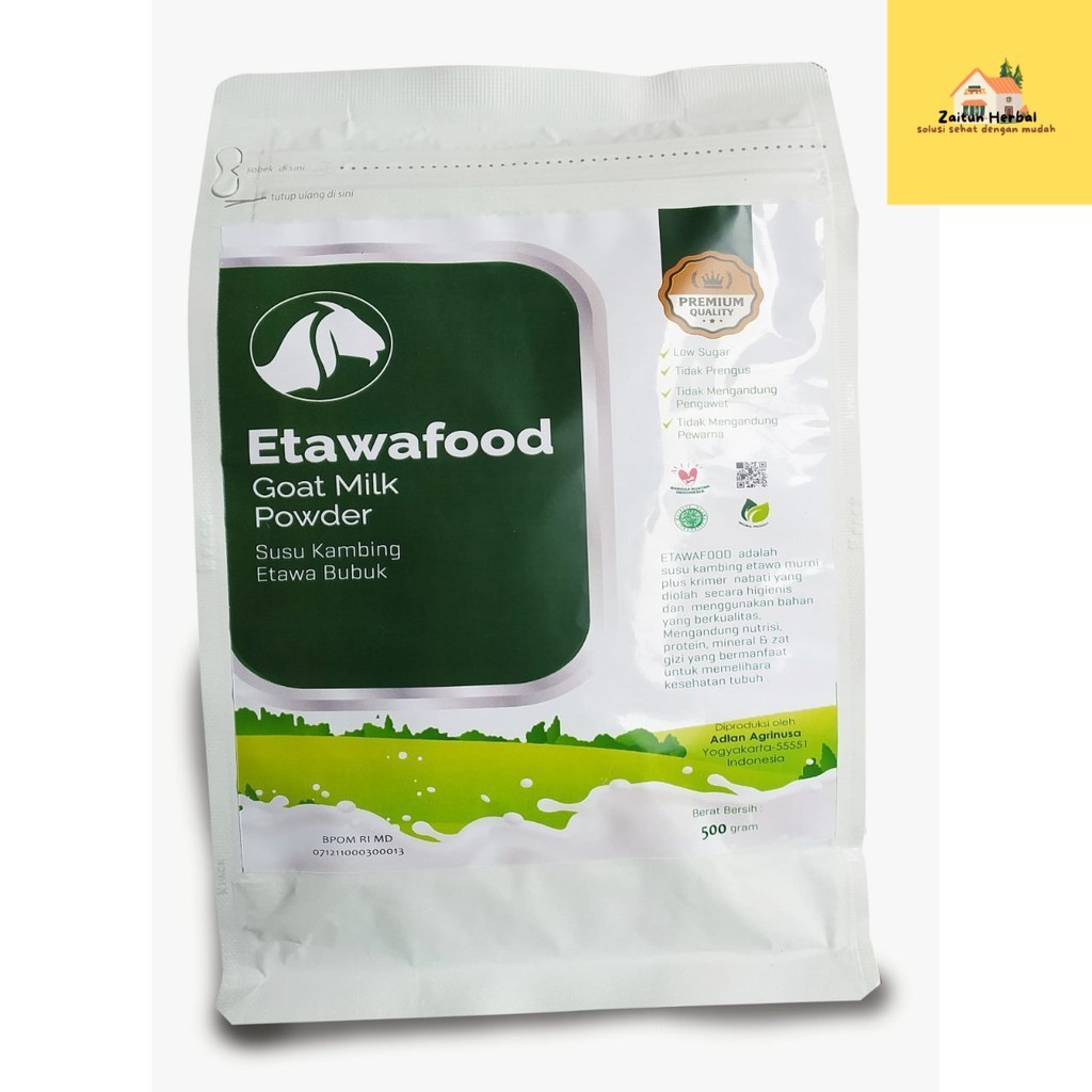 

Susu Kambing Etawa Bubuk Etawafood Rasa Ori Dan Rasa Gula Aren 1kg dan 500 Gram Jakarta Selatan Amanah