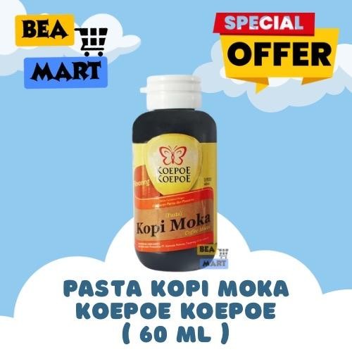

Koepoe Koepoe Pasta KOPI MOKA 60ml | Perasa Perisa Makanan Minuman Kupu Kupu Coffee Moca Kofie Mocca 60ml