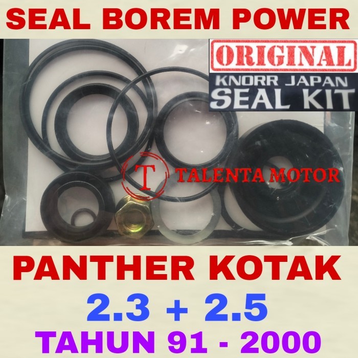 KNORR JAPAN ORI. SEAL KIT BOREM POWER STEERING ISUZU PANTHER LAMA KOTAK 2.3 + 2.5 PICK UP NON TURBO
